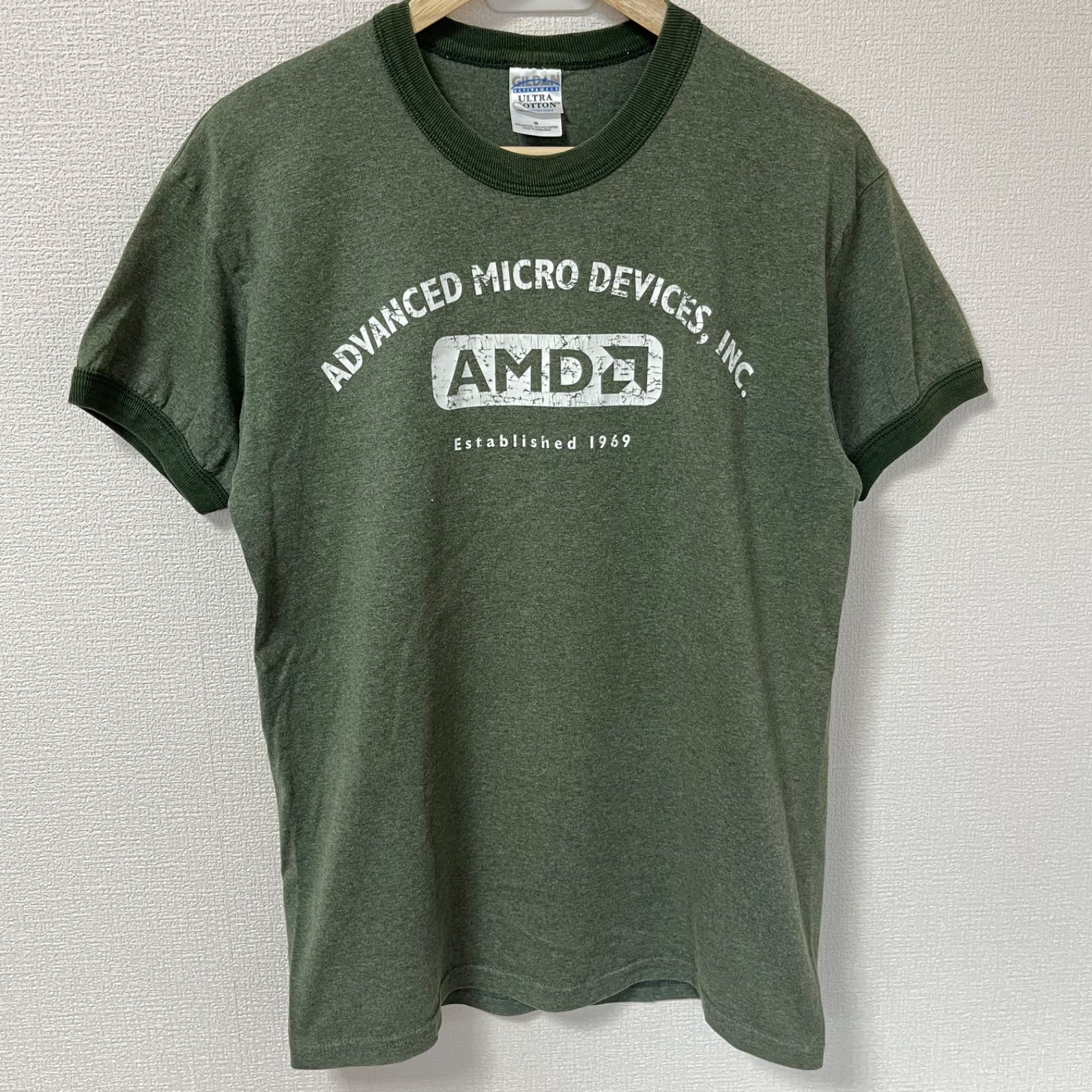 w^)b GILDAN ACTIVEWEAR ギルダン AMD アクティブウェア 半袖Tシャツ