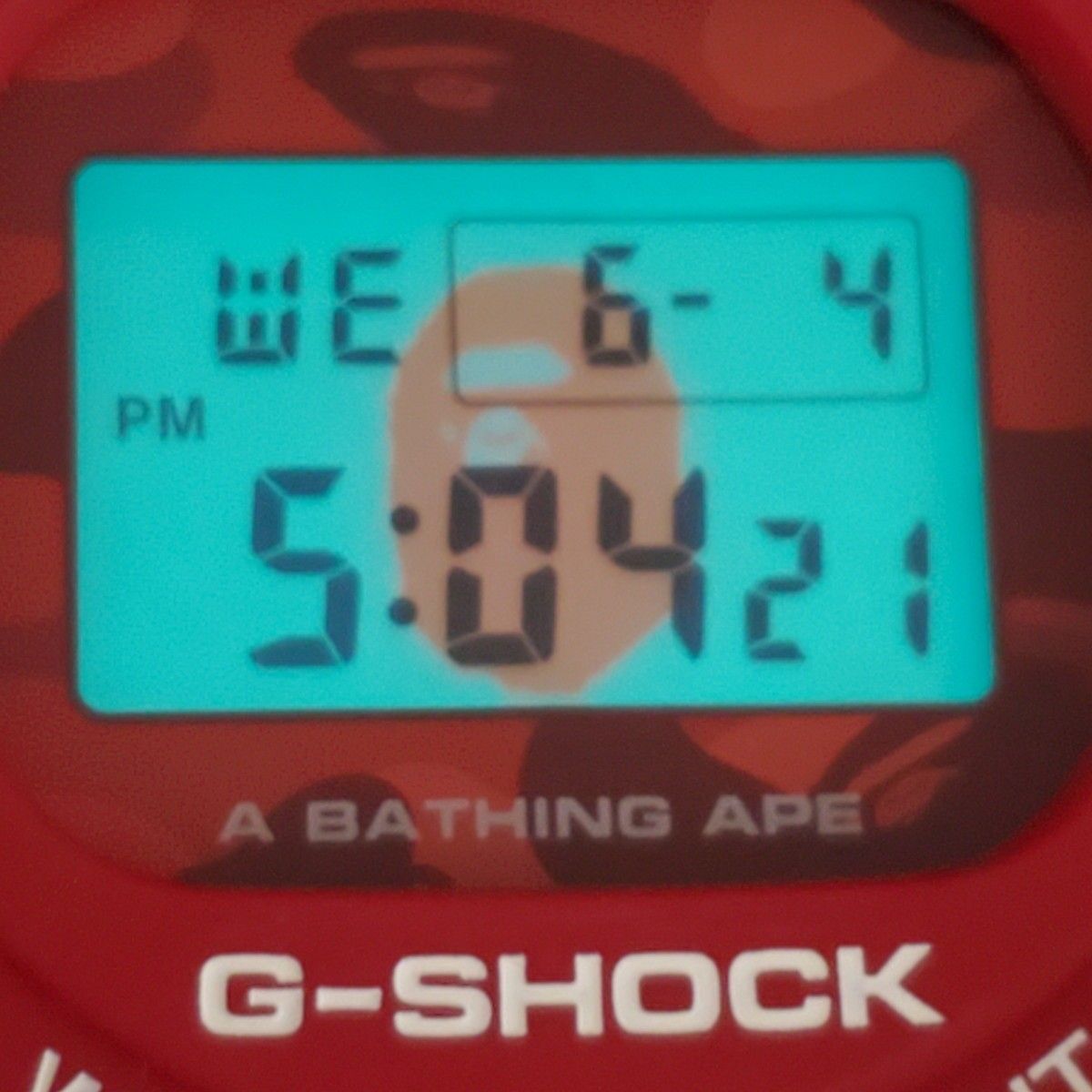 G-SHOCK ジーショック カシオ 腕時計 DW-5750E A BATHING APE コラボ 