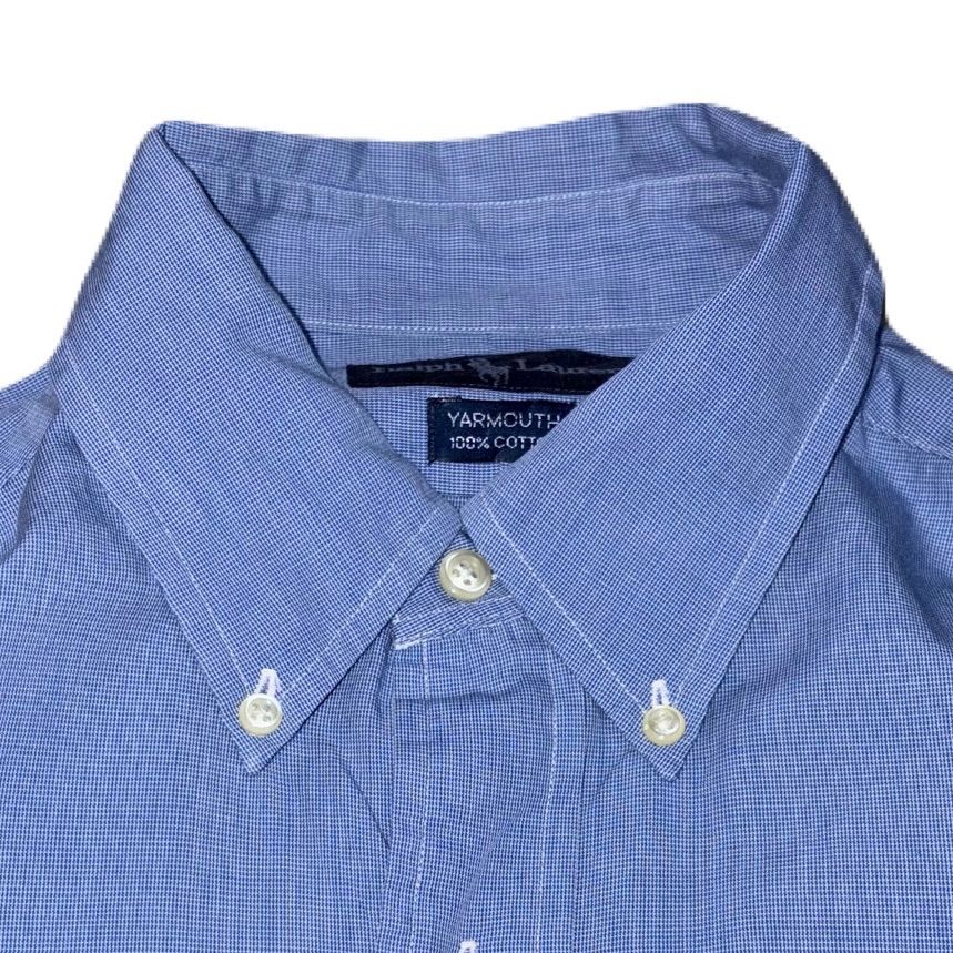 Ralph Lauren Yarmouth ピンポイントオックスフォードシャツ 古着–90's～ RALPH LAUREN ”YARMOUTH” オックスフォード ボタン