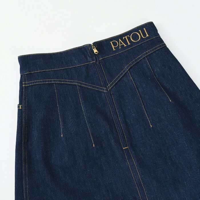 新品未使用！Patou オーガニックコットンバブルスカート PATOU パトゥ ミニスカート オーガニックデニム SK042 0008
