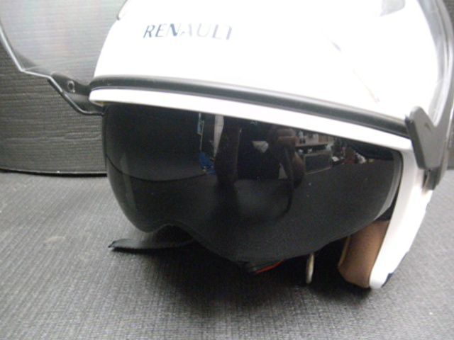 RENAULTルノー バイク ジェットヘルメット RN-999W 57-60cm Amazon | FS-JAPAN 【石野商会】 ルノー Wシールドジェット