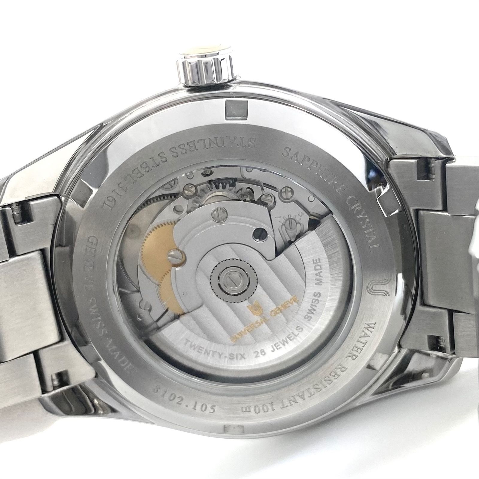 美品・希少】中古 腕時計 メンズ ユニバーサルジュネーブ UNIVERSAL