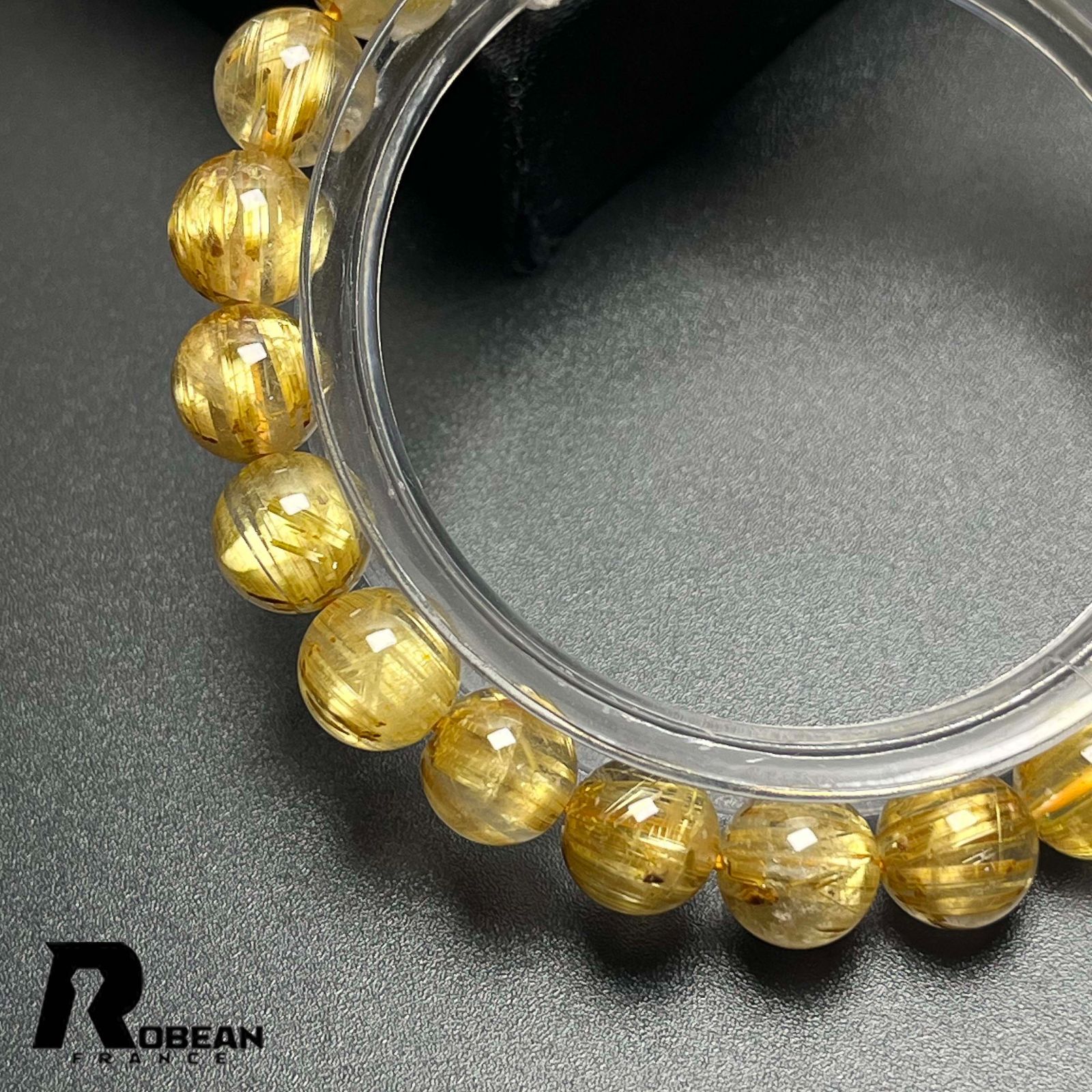 夢色 EU製 定価26万円☆ROBEAN・極!極満針ルチルクォーツ