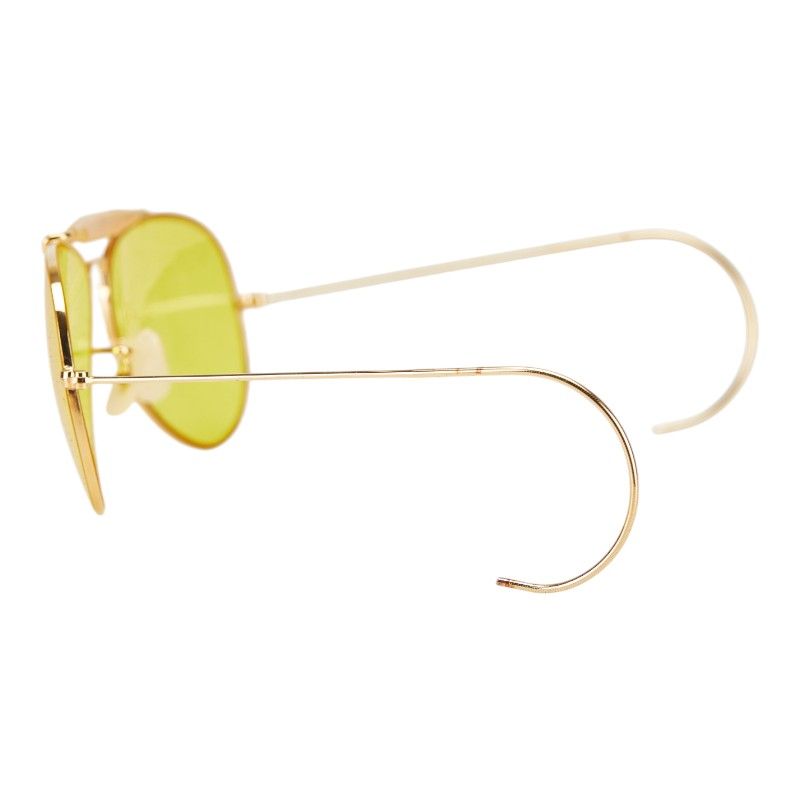 レイバン アウトドアーズマン サングラス ティアドロップ ゴールド プラスチック メンズ Ray-Ban 1-0232762