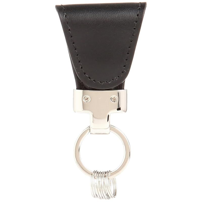 【新着商品】[ヴィンテージ リバイバル プロダクションズ] key clip oil leather キーケース 日本製 59201 (ブラック)