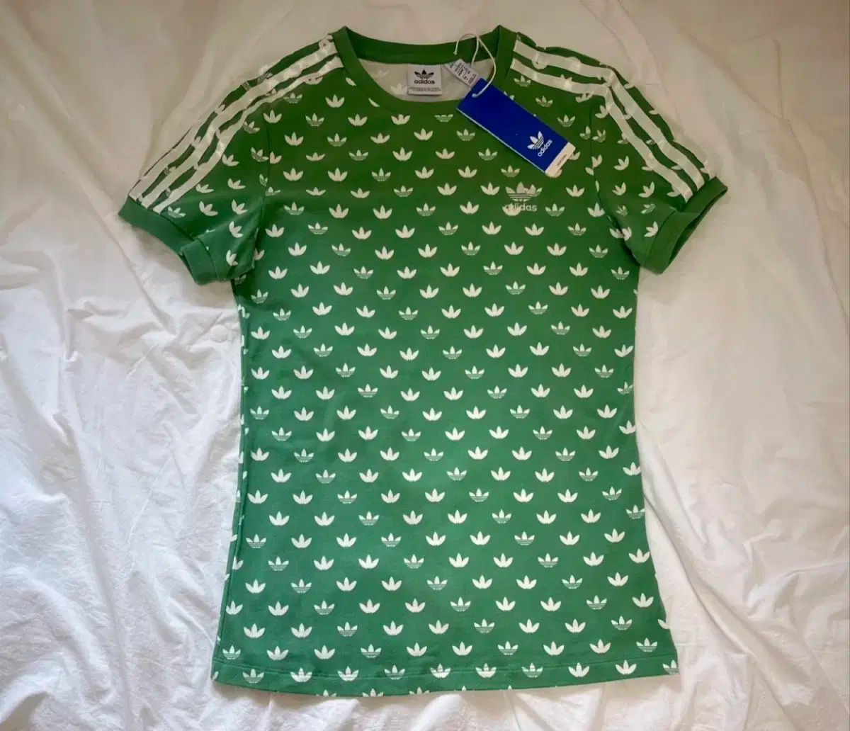 新商品 adidas アディダス 3s スリム 半袖Tシャツ S