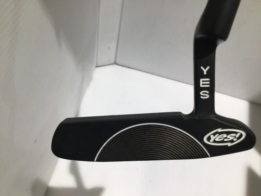 Yes　イエス　Callie-f　キャリー　メンズゴルフパター　スチール　右利き用　PT　ピン型　33インチ　約538g イエス シーグルーブ キャリー メンズゴルフパター スチール 右