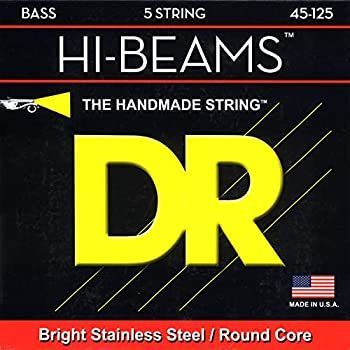 -非常に良い DR ベース弦 5弦 HI-BEAM ステンレス .045-.125 MR5-45