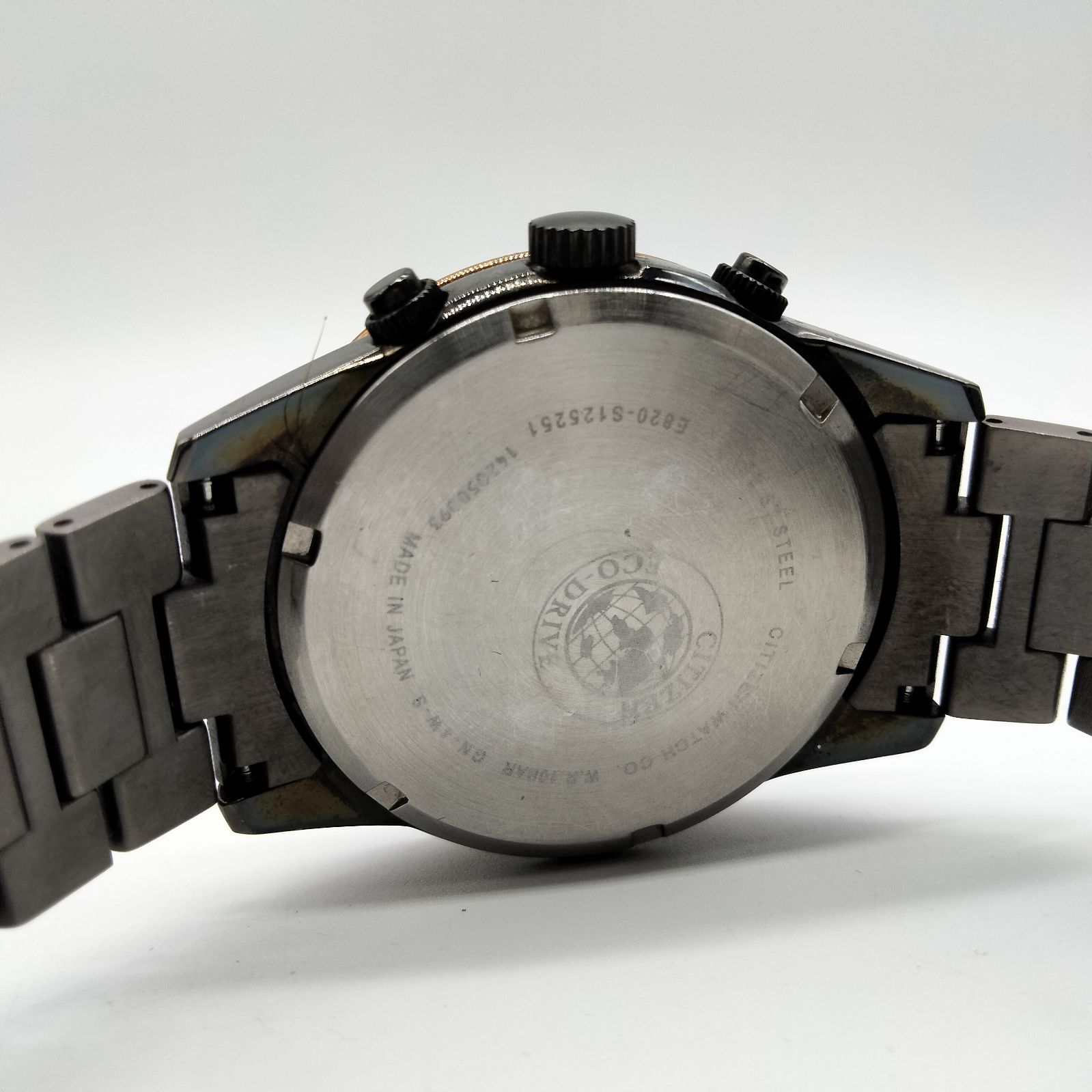 ✨美品✨CITIZEN エコドライブ クロノグラフ BL5495ｰ72E 腕時計 - メルカリ