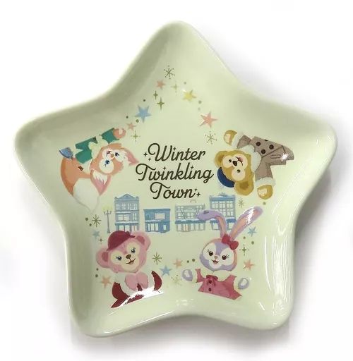 中古】皿・ボウル 集合 スーベニアプレート 「ダッフィー＆フレンズの 