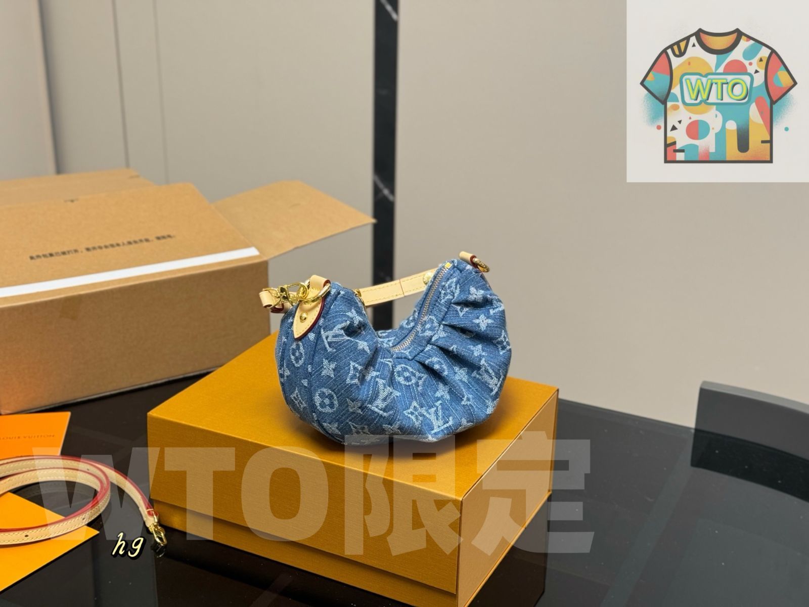 今日 Louis Vuitton デニム製新色アイボリングバッグ 送料無料 在庫セール価格です -WT0輸入-WTO輸入2