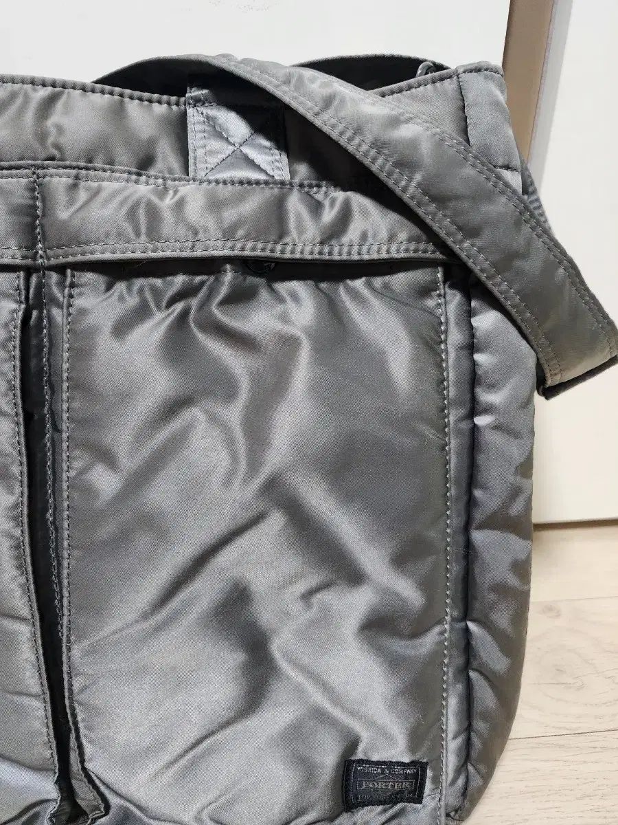 Porter ポーター タンカー 2WAY トートバッグ シルバーグレー