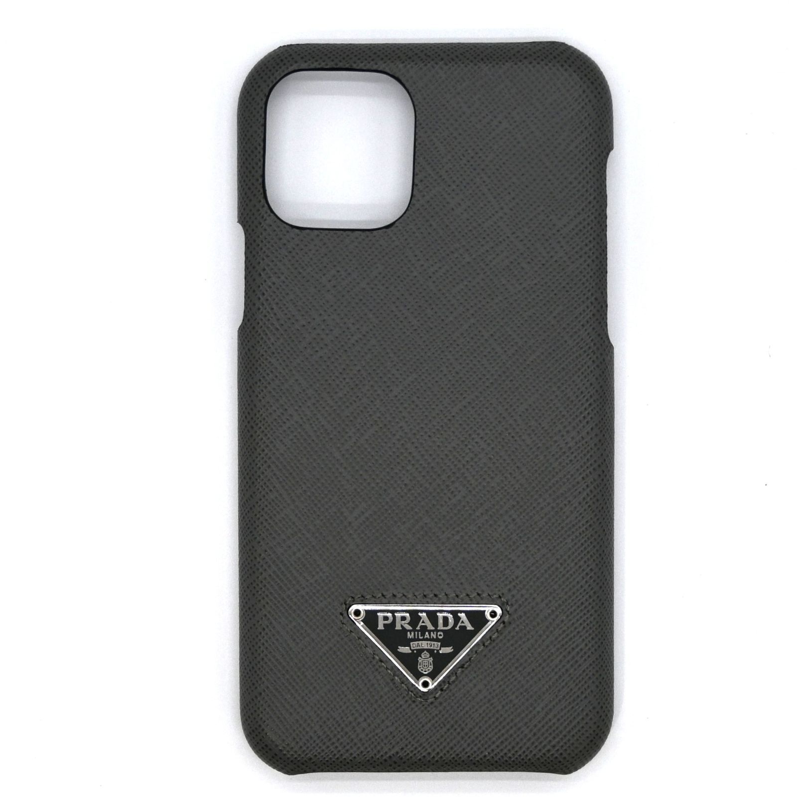 ててPRADA プラダ　iPhoneケース　グレー　iPhone11pro プラダ iphone16/15proケース ブランド メンズ iphone14/1312pro