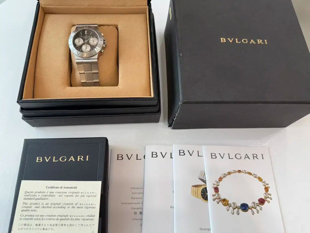 BVLGARI ブルガリ ch35 クロノグラフ