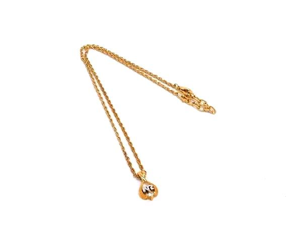 □極美品□ NINA RICCI ニナリッチ ラインストーン ネックレス