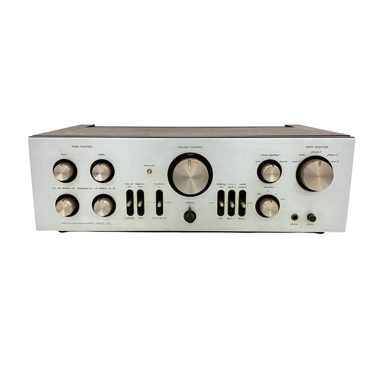 LUXMAN L-85V プリメインアンプ 音響 オーディオ ラックスマン ジャンク K10407942