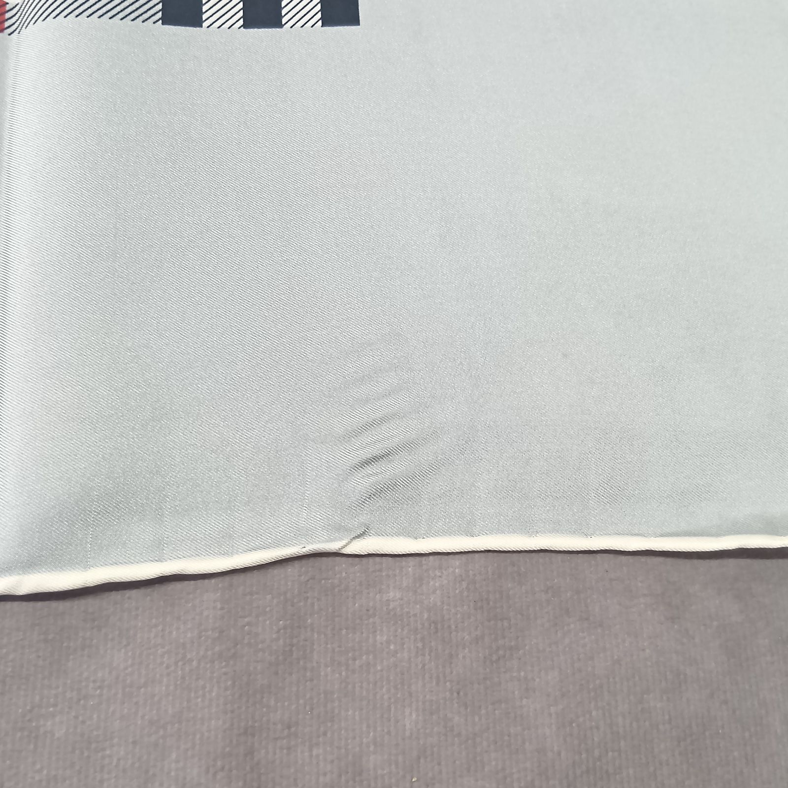 BURBERRYS バーバリーズ シルク 大判スカーフ ノバチェック サイズ約