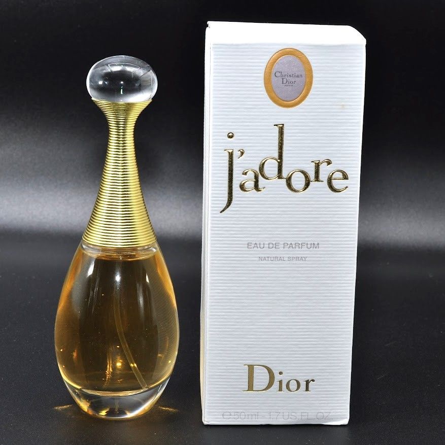 未使用 Christian Dior クリスチャンディオール 香水 j'adore Eau de PARFUM ジャドール オードパルファム 50ml  箱付き 9E7985 - メルカリ