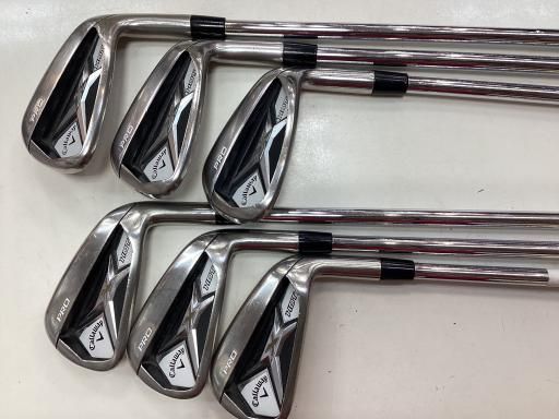 中古】 キャロウェイ X HOT 6S アイアンセット IR NS PRO 950GH