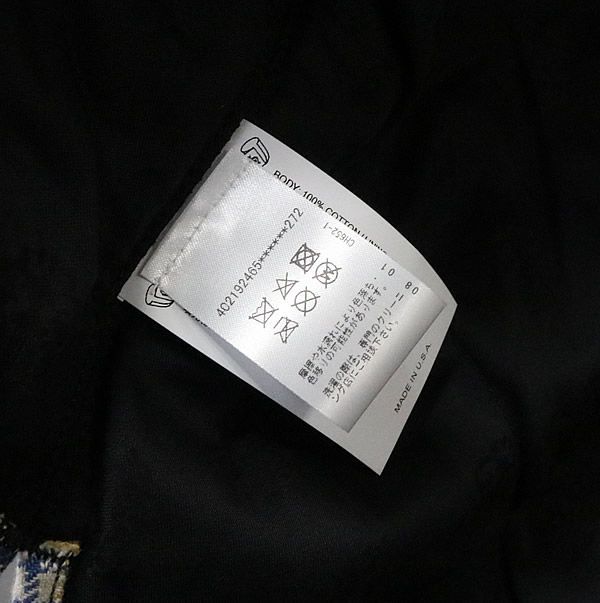 銀座店 クロムハーツ オールドイングリッシュ ポケット Ｔシャツ S 黒 92818