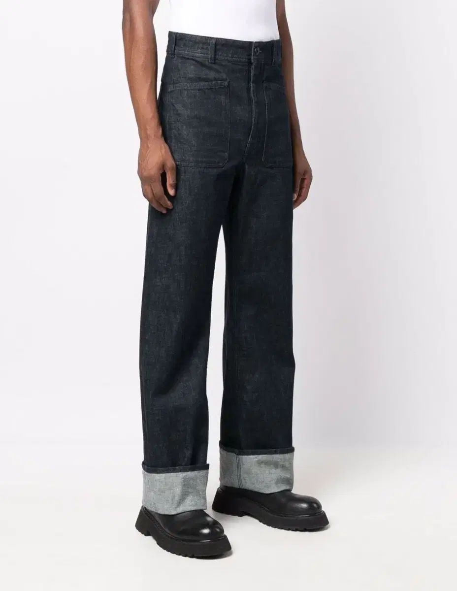 54 LEMAIRE LEMAIRE(ルメール) デニム セーラー パンツ 新品