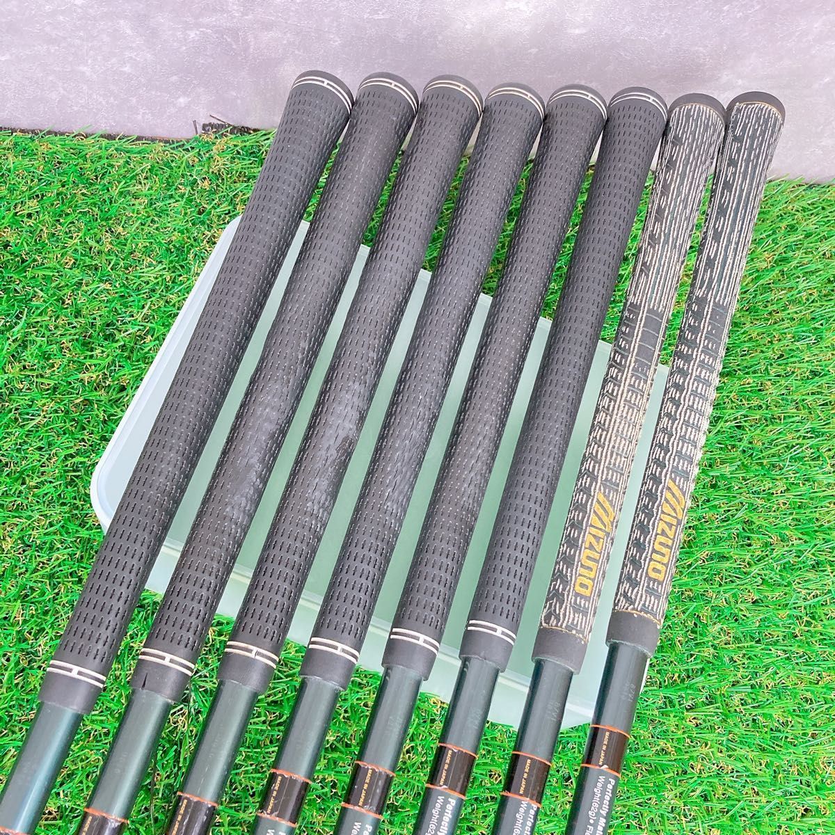 希少 ミズノ t-zoid comp 8本 アイアンセット 純正カーボン R