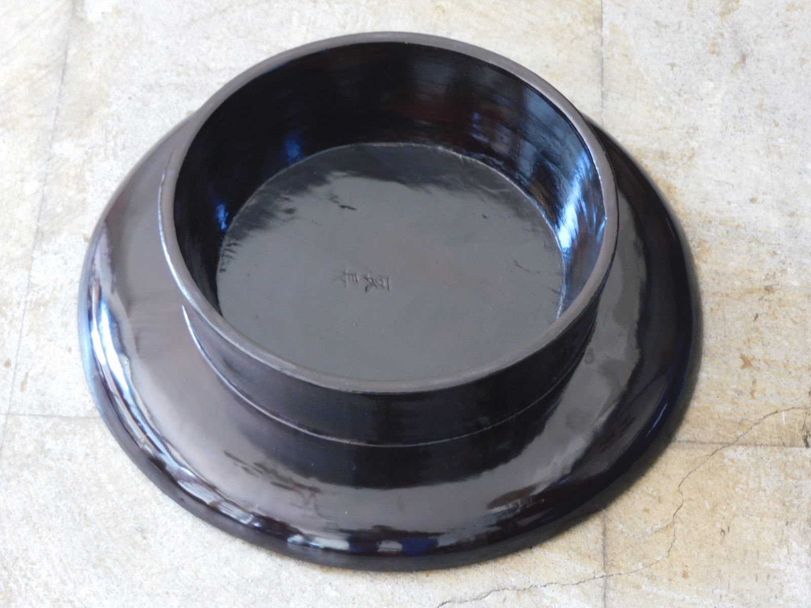 会津盆 丸盆 高足膳 古民芸 煎茶盆 花台 古民芸 ふるい会津