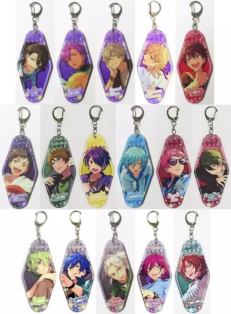 あんスタ 瀬名泉 花伴アクリルキーホルダー 中国限定 10点セット