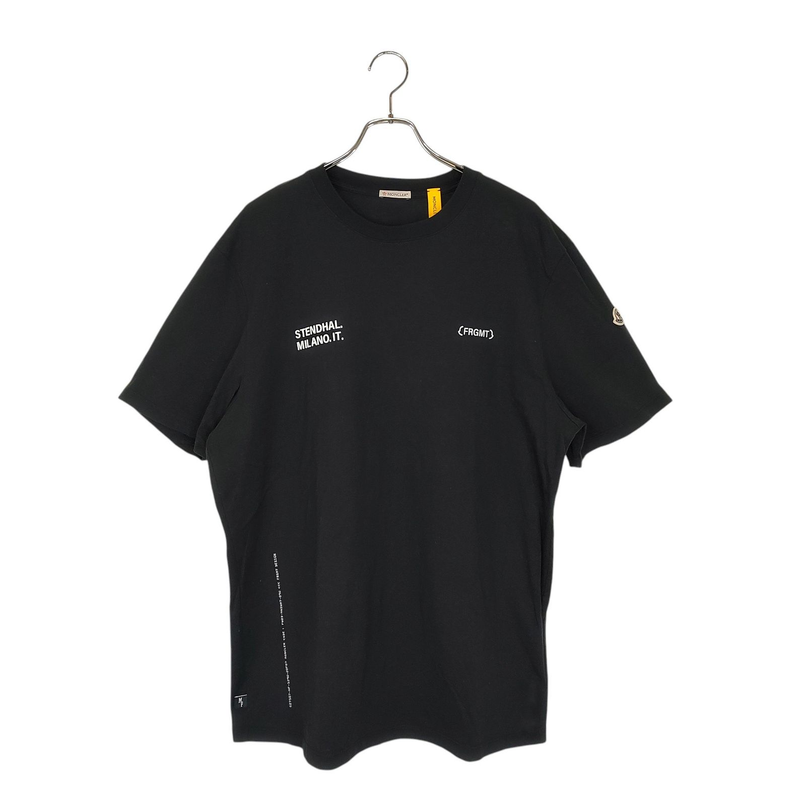 【新品】MONCLER　モンクレール　フラグメント Tシャツ　ブラック　サイズM MONCLER×FRGMT FRAGMENT モンクレール フラグメント 22SS T