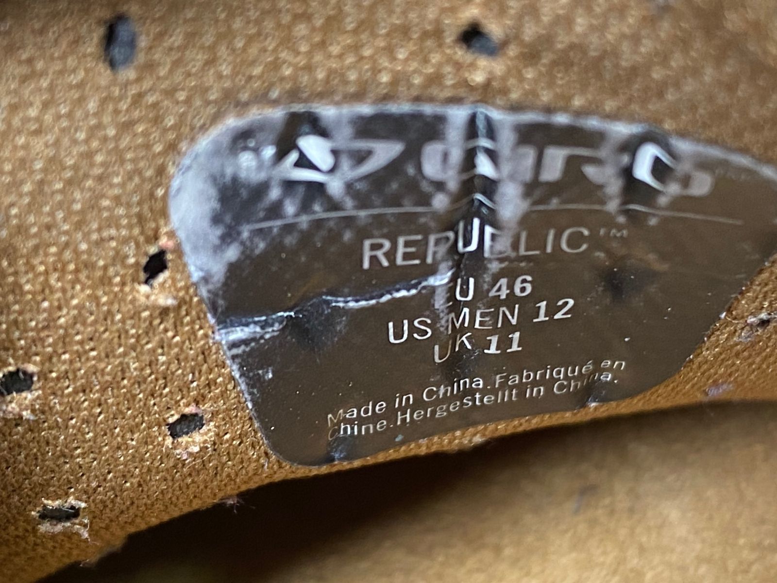 REPUBLIC ビンディングシューズ