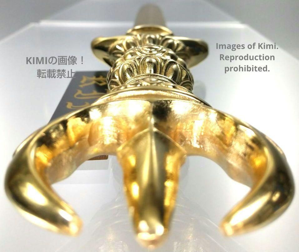 三鈷剣 全長38cm 真鍮製 密教法具 不動明王剣 宝剣 仏教美術 不動剣 三鈷剣 全長38cm 真鍮製 密教法具 不動明王剣 宝剣 仏教美術