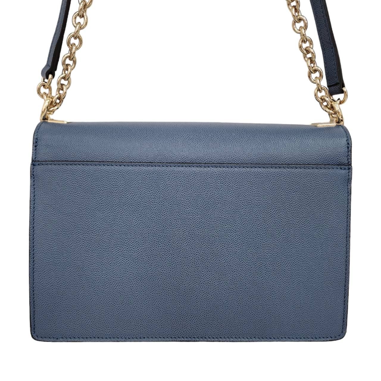 最終価格】FURLA フルラ MIMI ミミ ショルダーバッグ ブルー ネイビー 