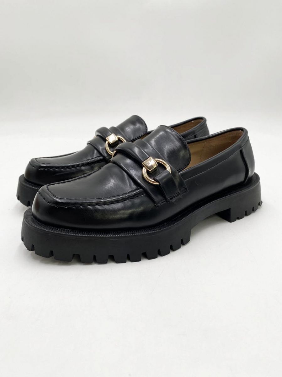 新 モデルファッション - ZARA ザラ トラックソール ローファー