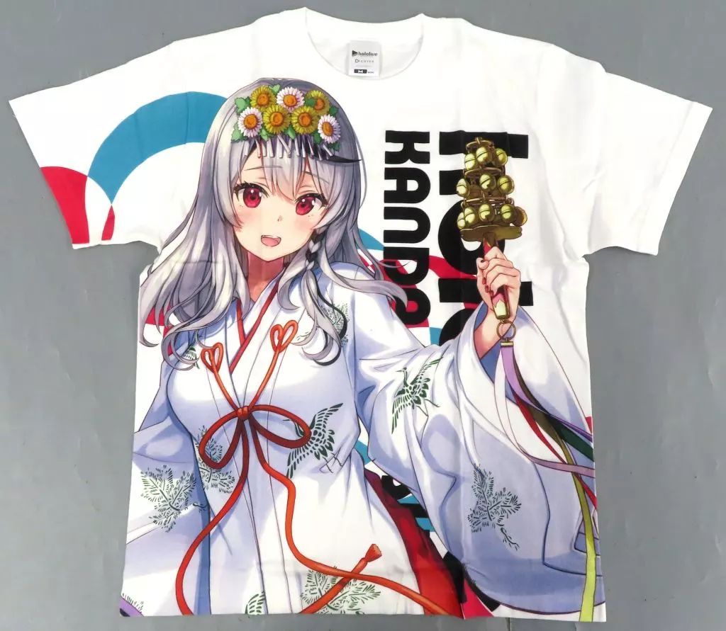 希少 ホロライブ 沙花叉クロヱ 神田祭 フルグラフィックTシャツ