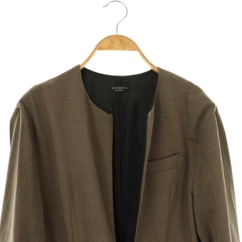 ヴェルメイユ パー イエナ VERMEIL par iena 24AW ストレッチ WOOL 