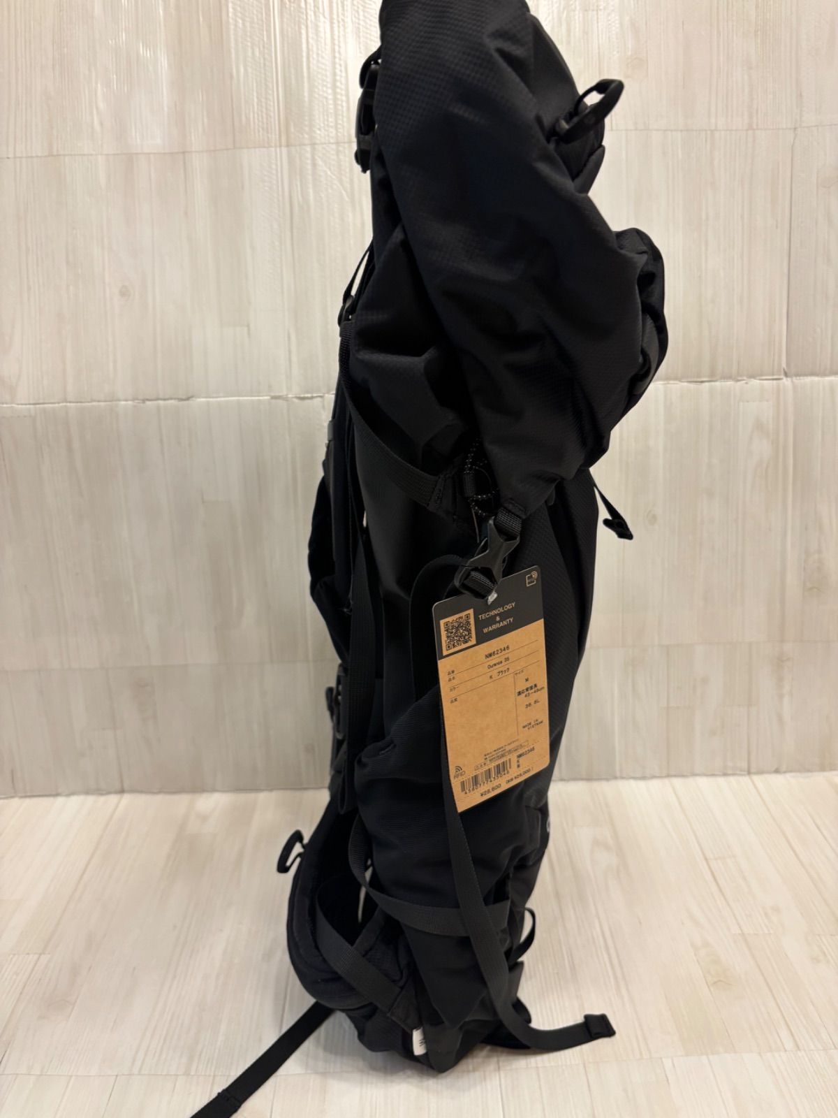 THE NORTH FACE ノースフェイス リュック バックパック ウラノス35 ouranos NM62346 ブラック