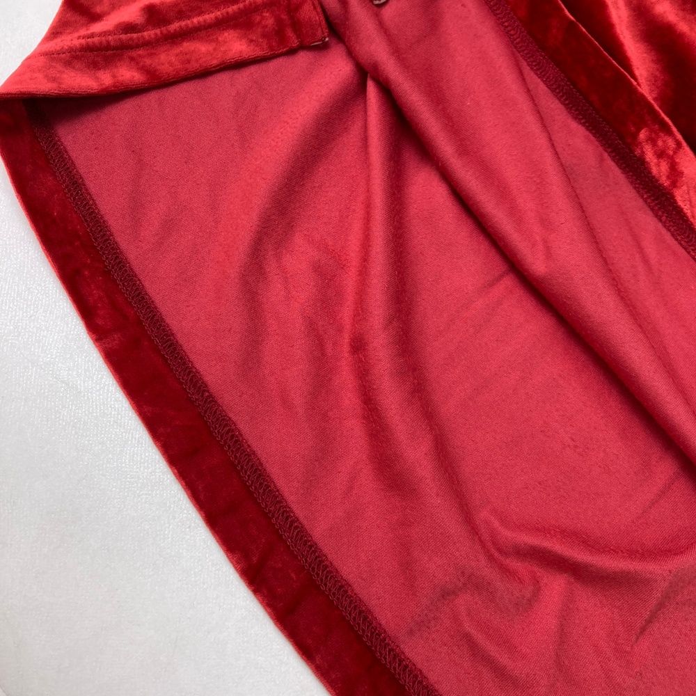 サイズ：48 MARK&LONA マークアンドロナ ベロア地 ハーフジップ 長袖T