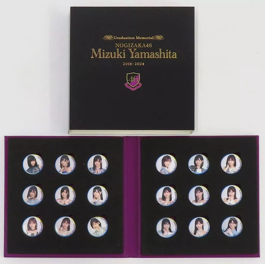 中古】バッジ・ピンズ 山下美月(乃木坂46) メモリアル缶バッジセット