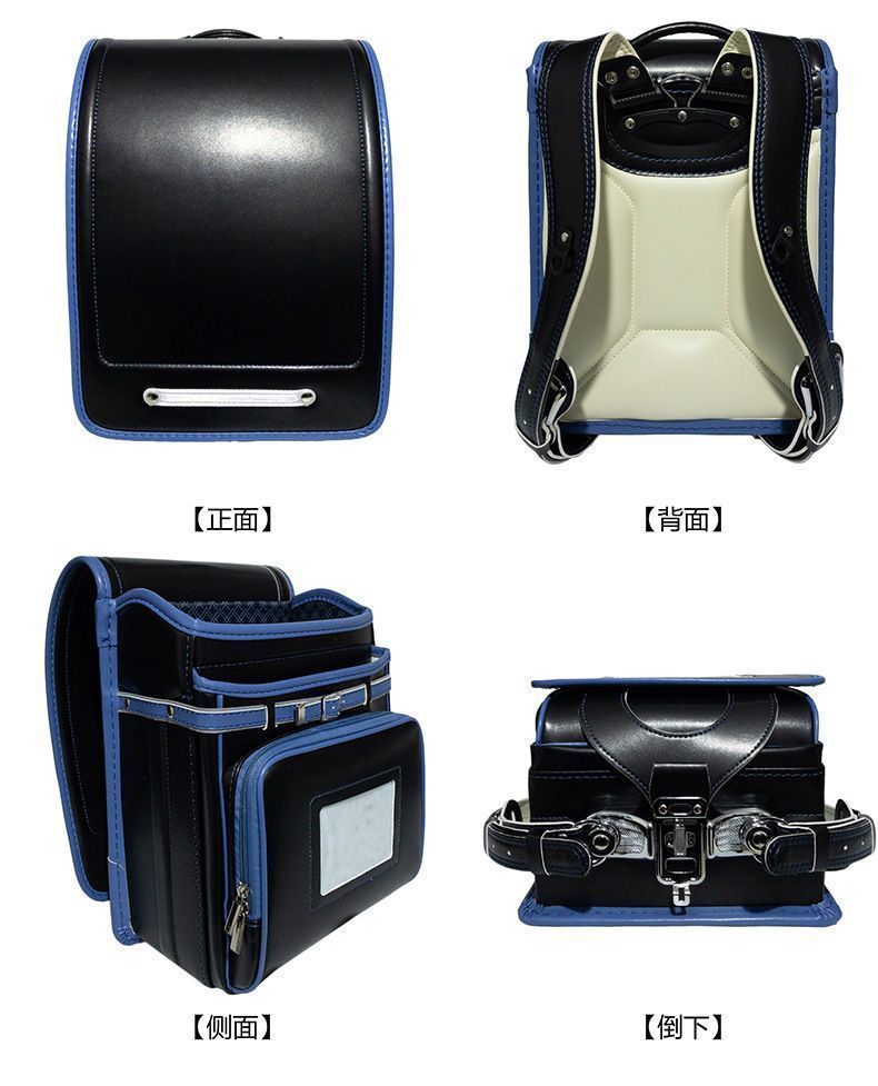 ランドセル 男の子 女の子 軽量 合皮 大容量 自動ロック 防水仕上げ schoolbag 通学 入学お祝い A 4フラットファイル対応 小学生通学鞄 feierbao 02