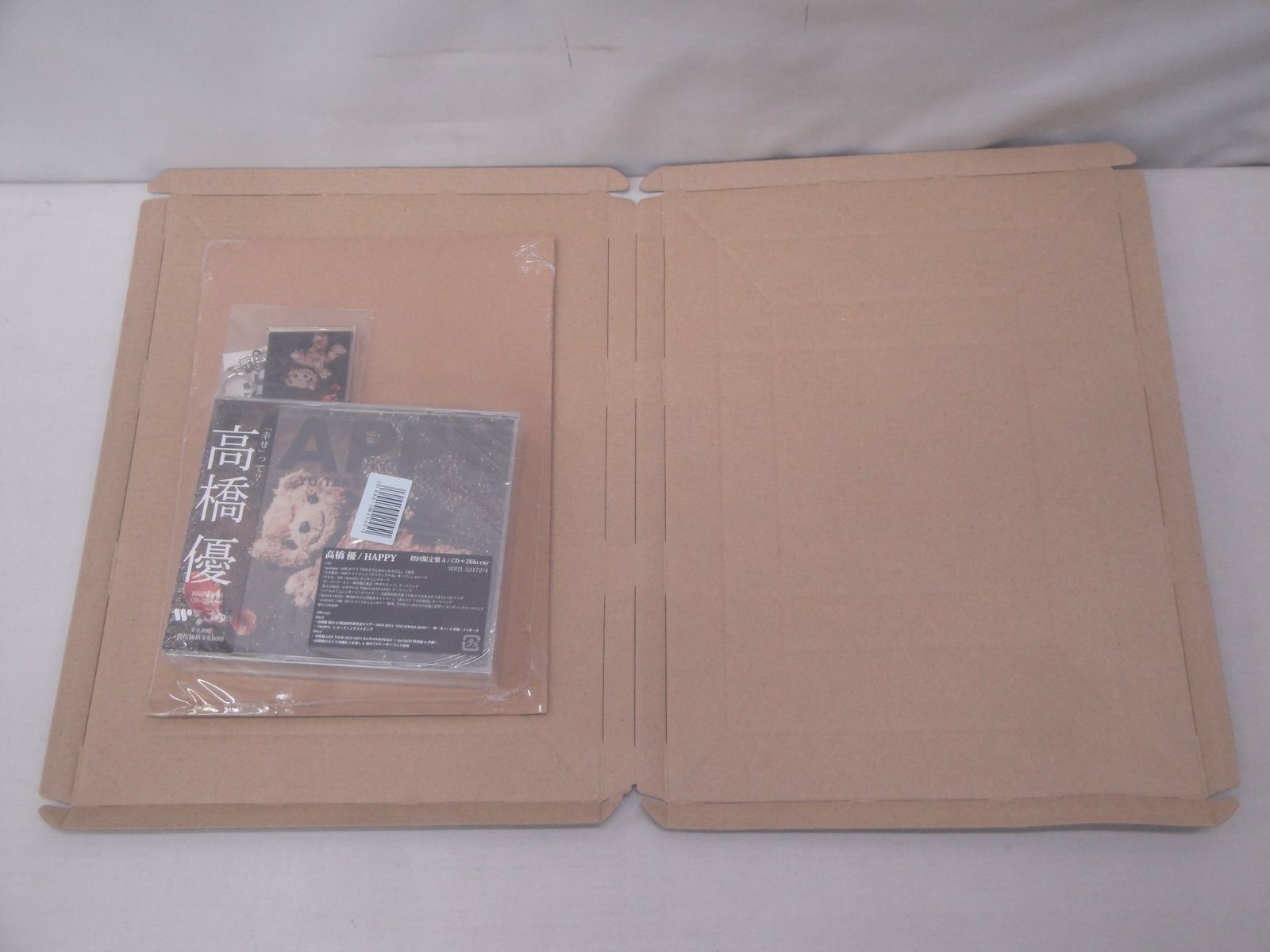 未開封品・CD】高橋優 HAPPY 初回限定盤A CD＋2Blu-ray 楽天ブックス