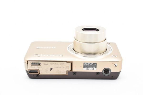 新品級 ｜ SONY Cyber-Shot WX5 1220万画素CMOS/光学x5 ゴールド DSC