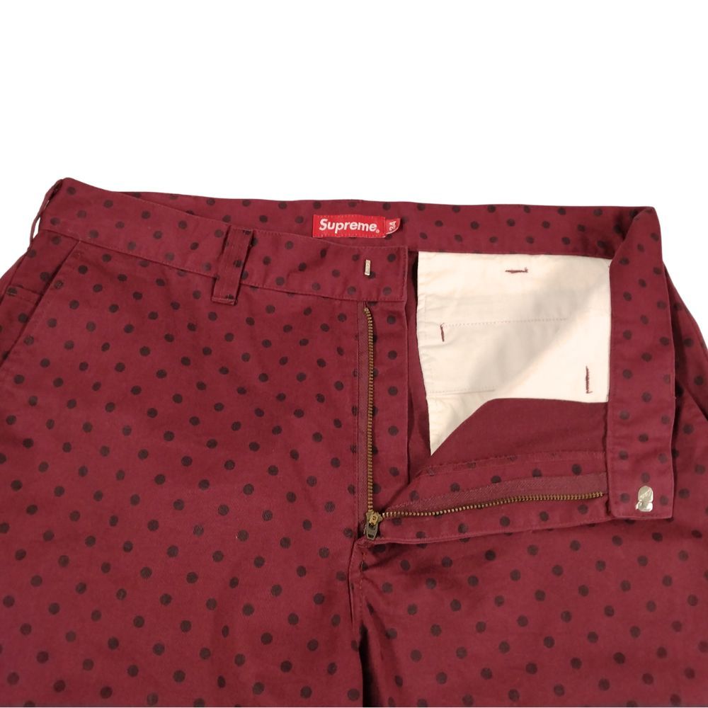 SUPREME シュプリーム 18AW Polka Dot Work Pant ポルカドット