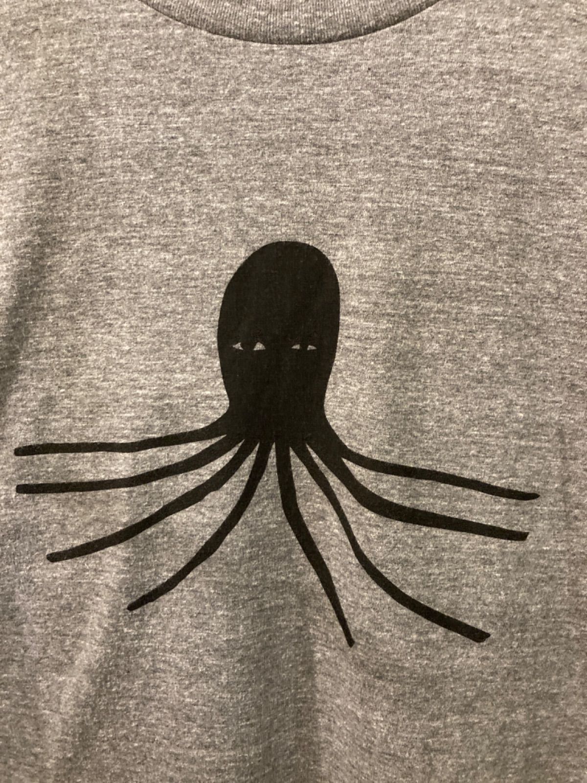 Mollusk】Womens Octopus Long Sleeve Tee／Heather Grey - ◇◇From