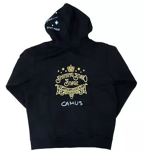 最高 【】衣類 カミュ アイドルパーカー ブラック フリーサイズ 「うた