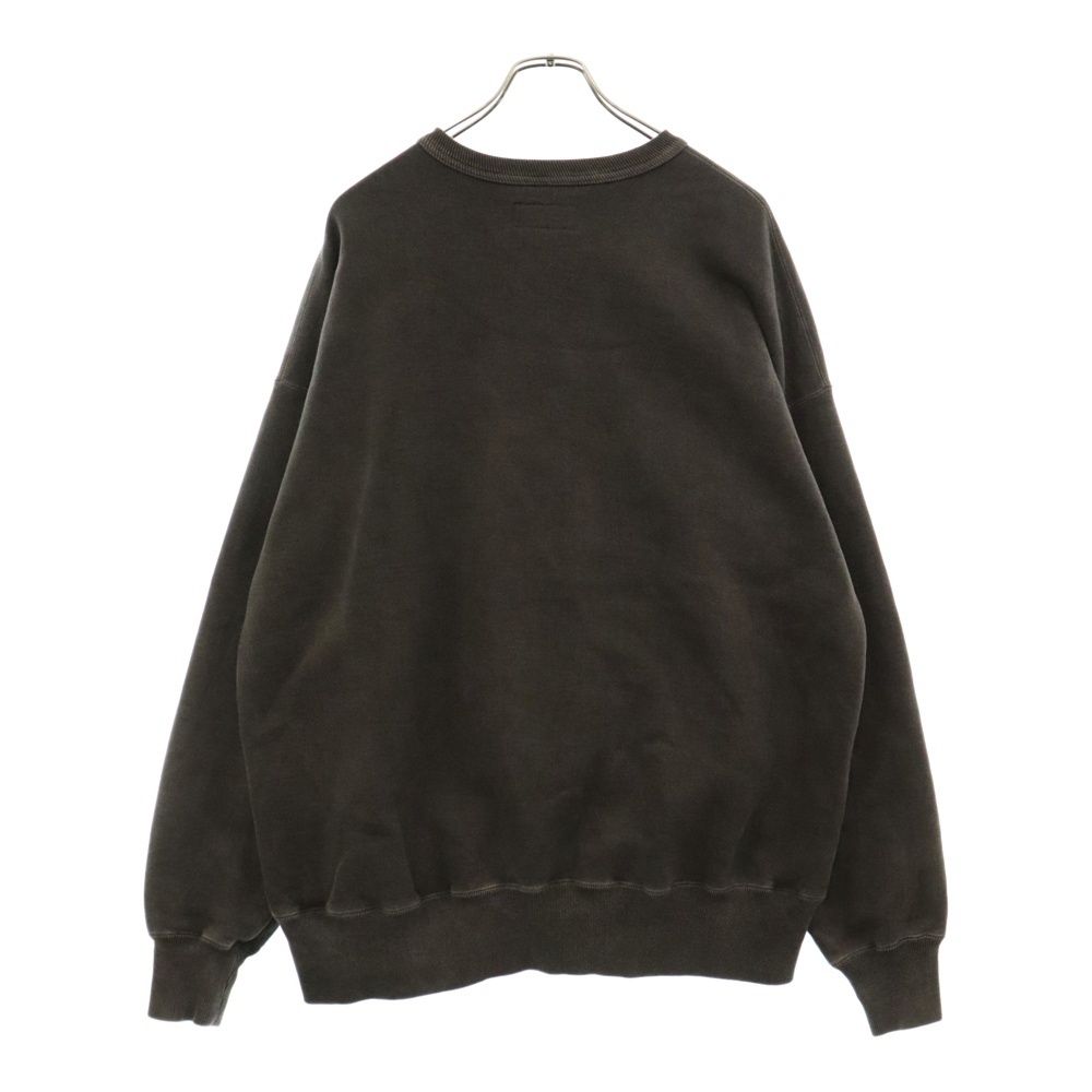 LASTMAN PRINTED CREW NECK BONE スウェット