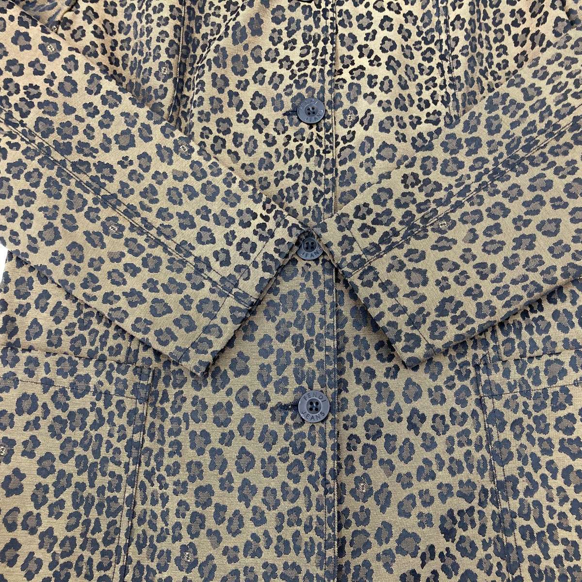 FENDIレオパードコート セール FENDI フェンディ ファー付き コート アウター