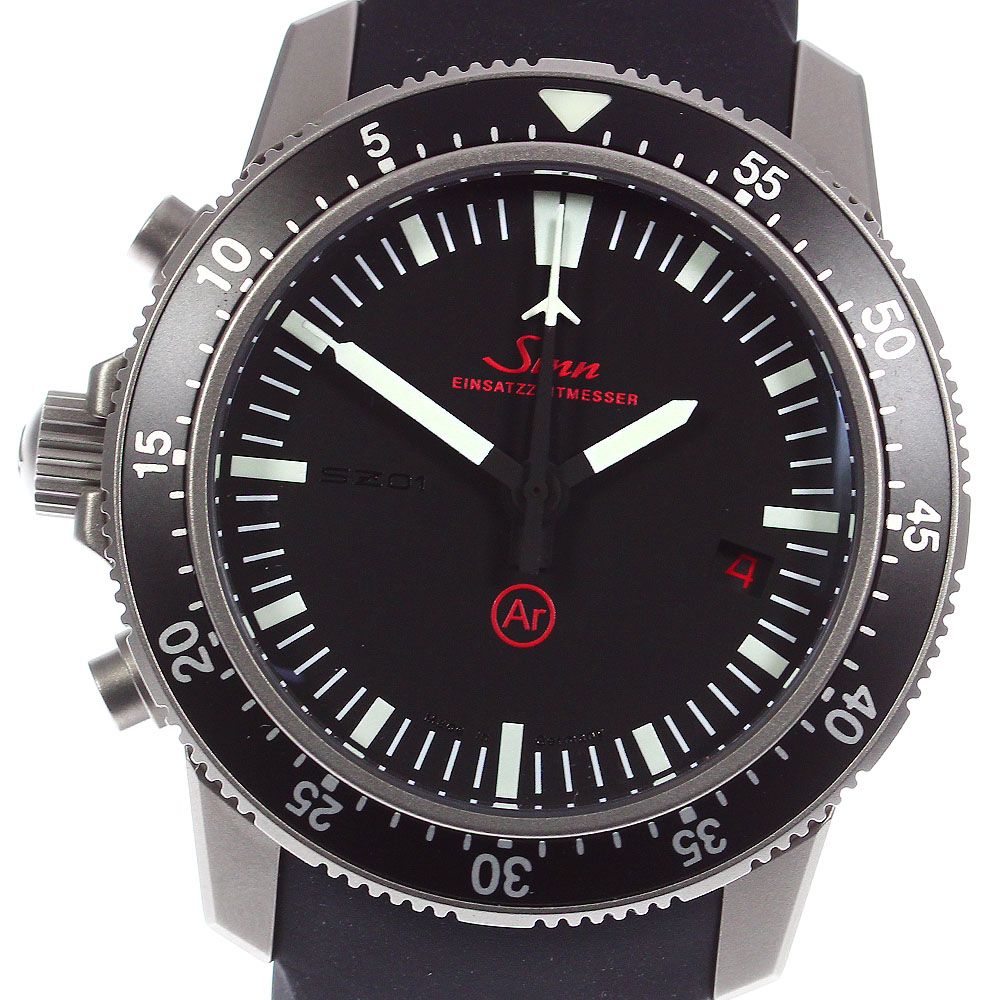 ジン Sinn 506.EZM1.1 ミッションタイマー20周年記念モデル クロノグラフ 500本限定 自動巻き メンズ良品箱・保証書付き ...
