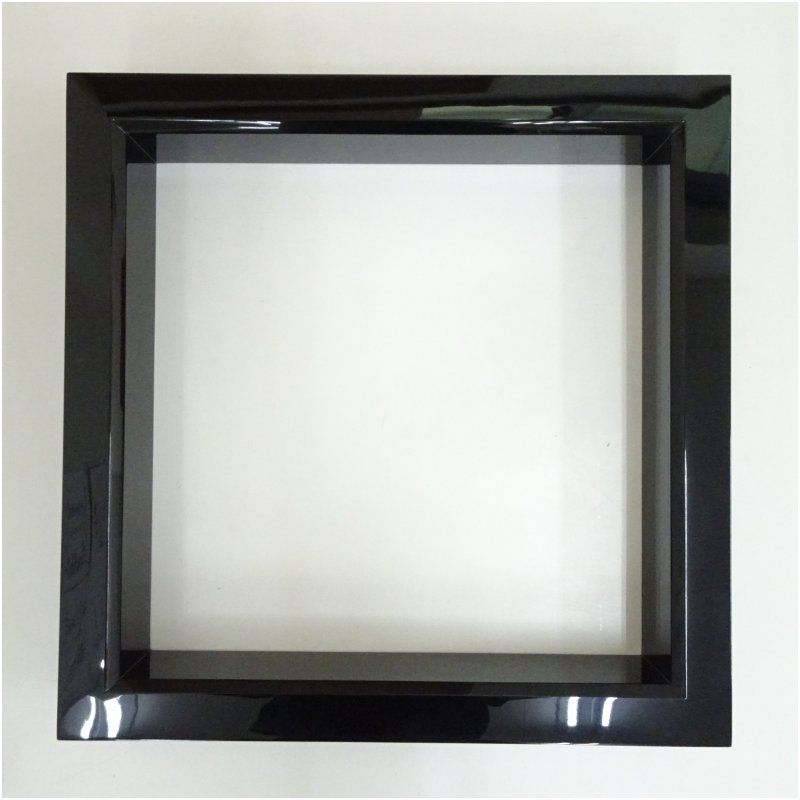 角藤弘悦造 輪島塗 真塗炉縁 共箱 茶道具 茶道 おしゃれ ろぶち 茶室 お茶 お茶席 茶器 炉壇 道具 骨董 抹茶 茶会 茶の湯 木の枠 1月 冬