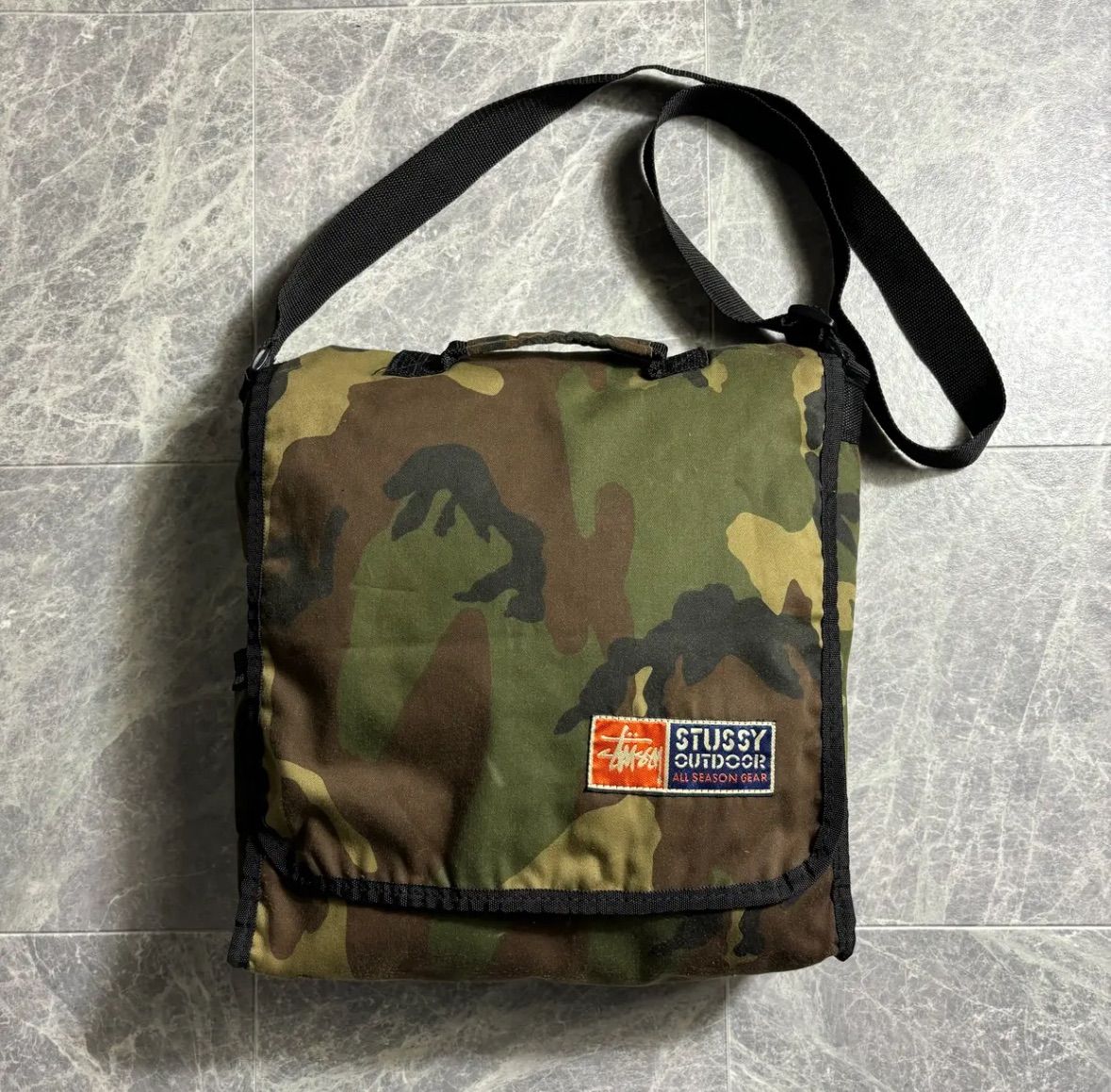 90s Stussy Shoulder Bag
