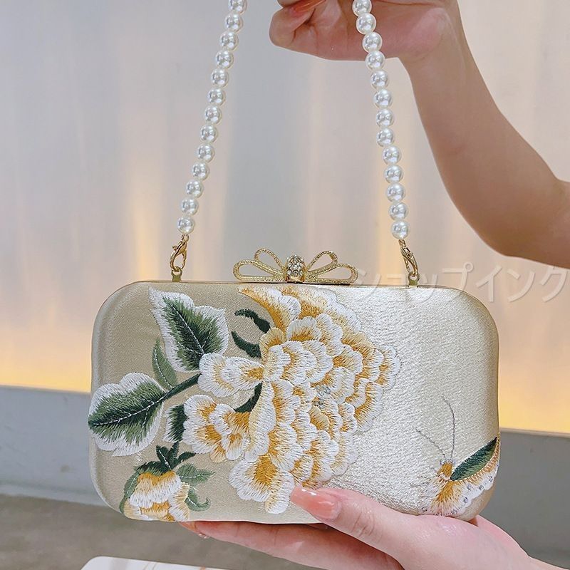 和風刺繍 チャイナドレス